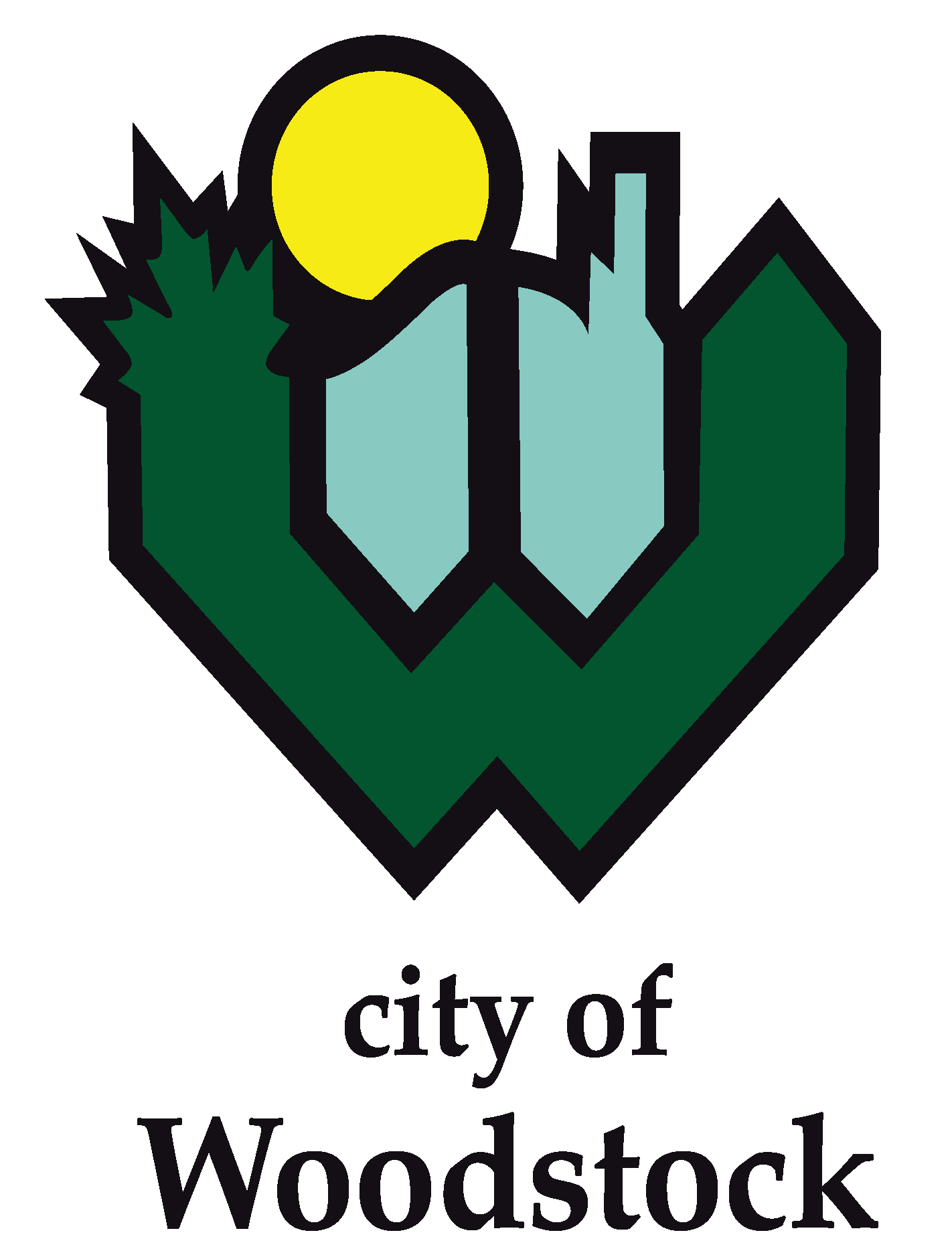 City Of Woodstock Logo Vector Logo